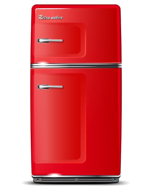 红色电冰箱图片素材下载(图片id:289490)_-家具电器-图片素材_ 集图网